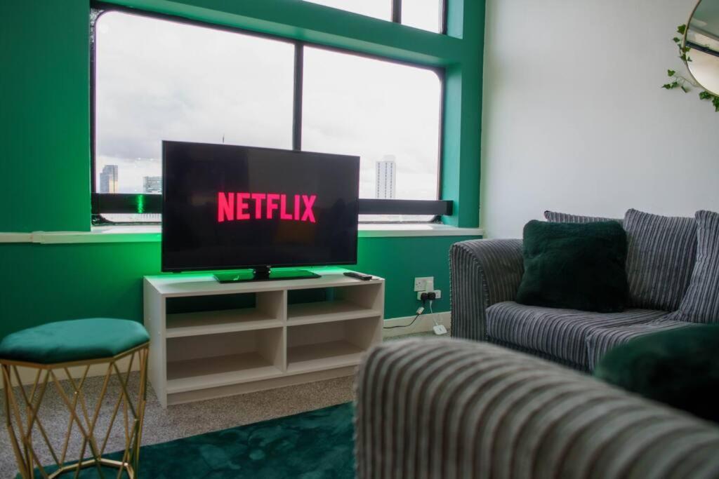 Manchester City Centre Apartment, Skyline View Extérieur photo